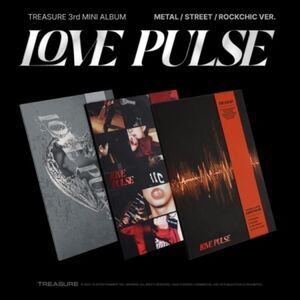 Treasure - Love Pulse - Random Cover Version - incl. 92pg Photobook, Paper Band,